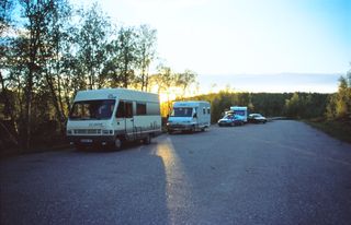 Rastplatz am Silvervägen